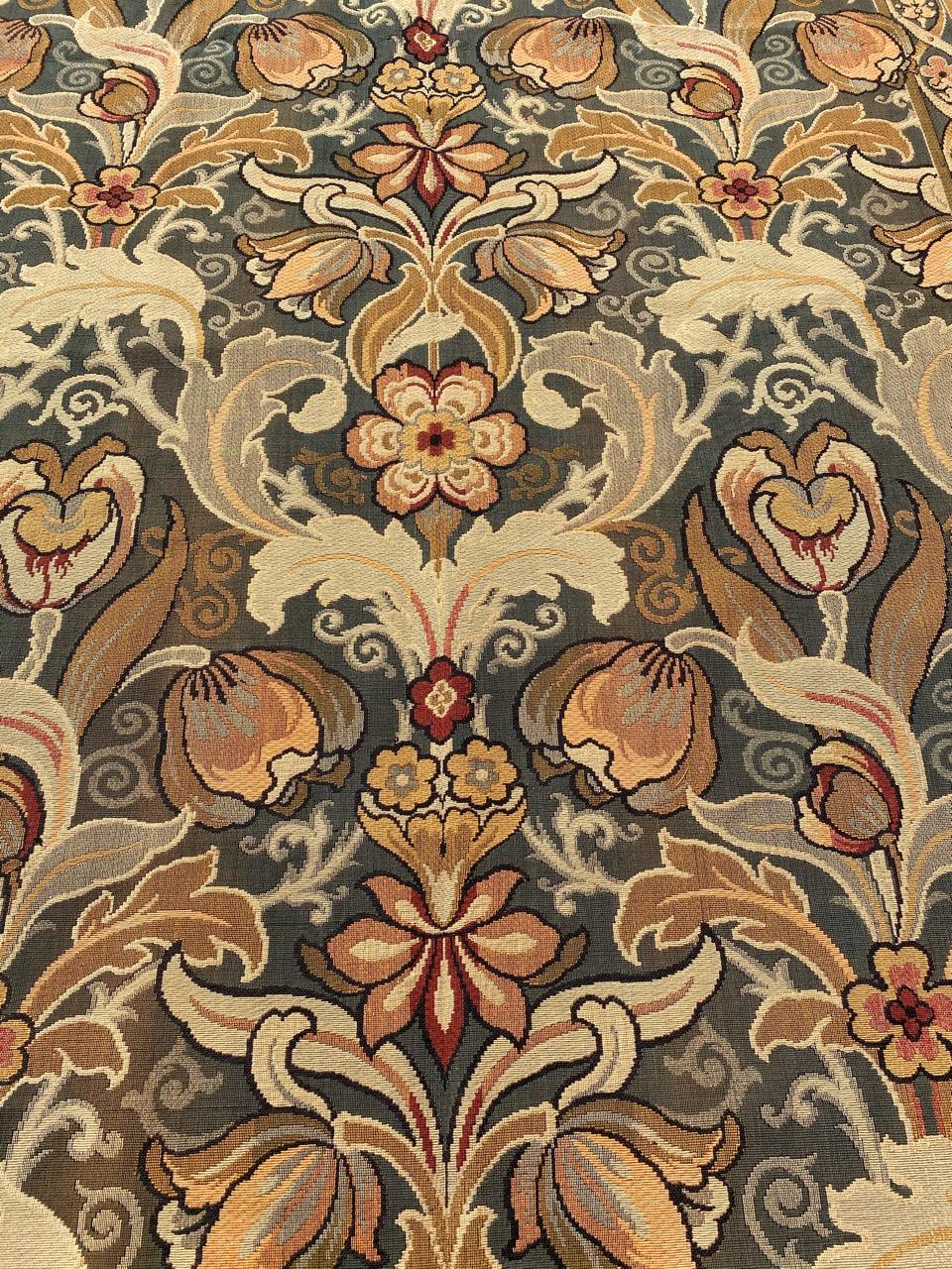 Vintage French Mechanical Jaquar Tapestry Panel For Sale 1