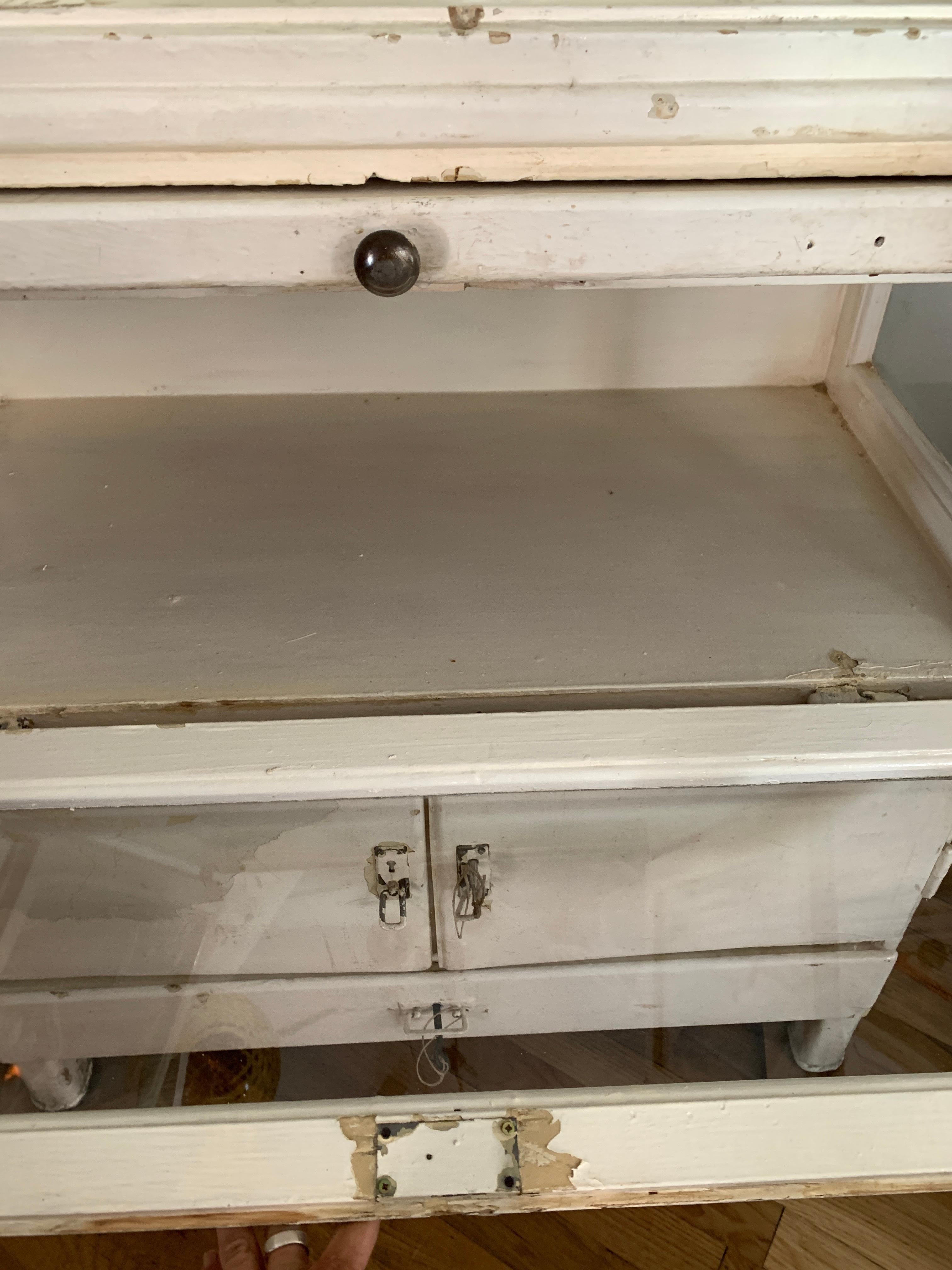 20th Century Vintage French Medicine Cabinet For Sale