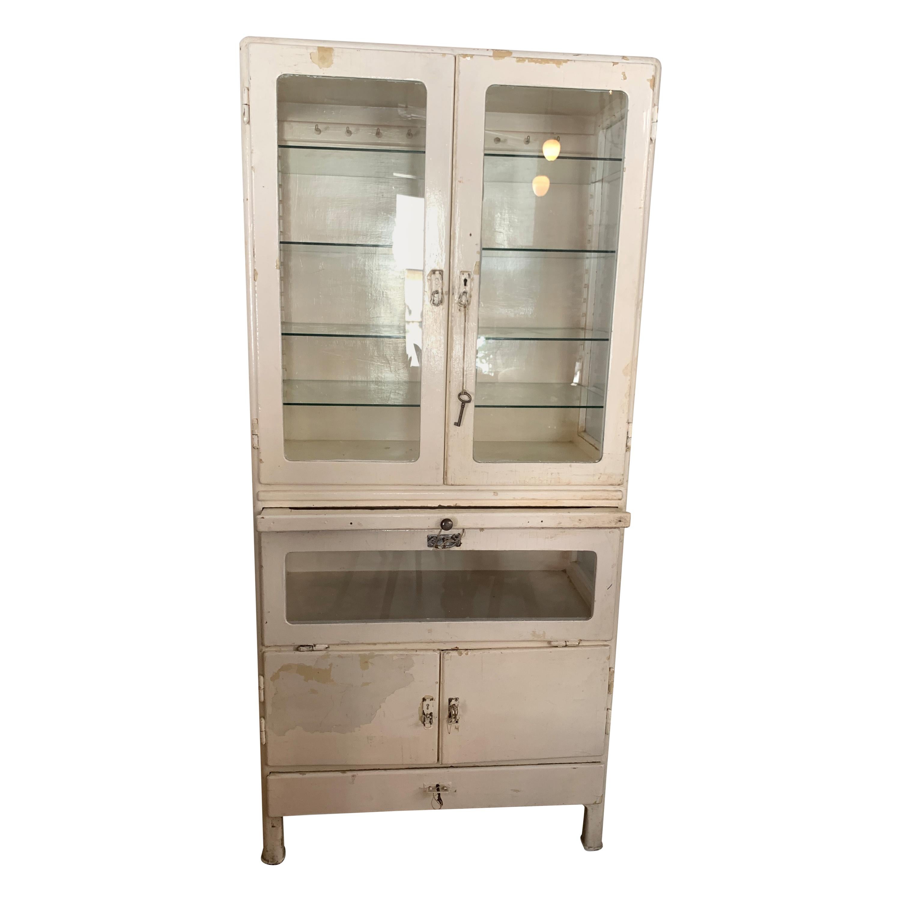 Vintage French Medicine Cabinet