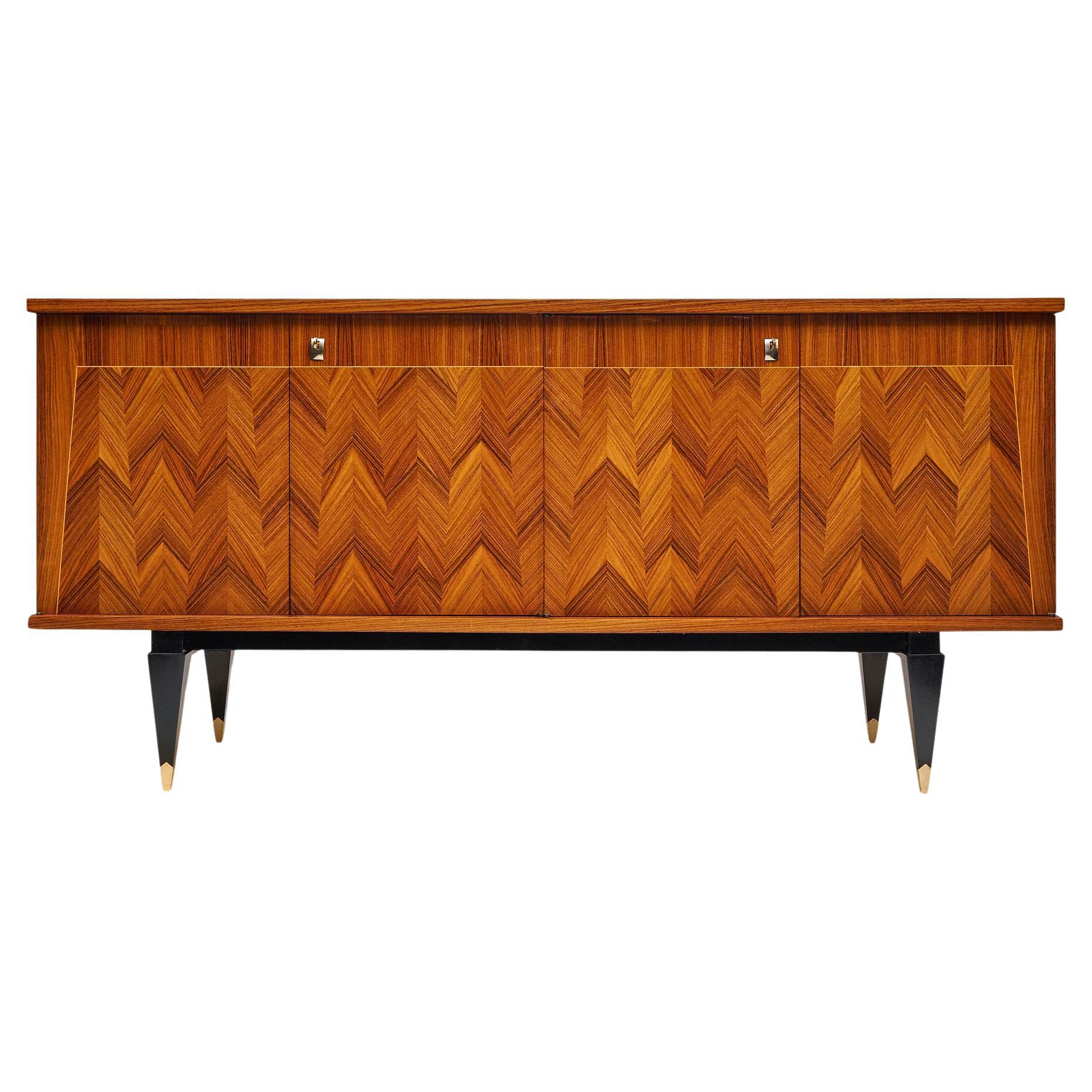 Vintage French Mid-Century Buffet For Sale