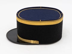 Vintage French Military Academy Officers Hat, Mid Century