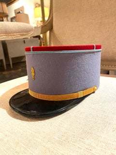 Vintage French Military Academy Officers Kepi Hat