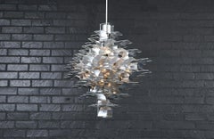 Vintage-Kronleuchter „Cassiope“ im französischen Modern-Stil von Max Sauze