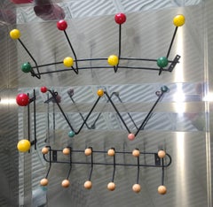 Vintage Französisch Modernist Kleiderhaken