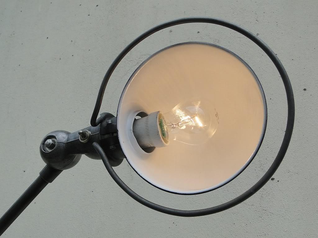 lampadaire vintage industriel