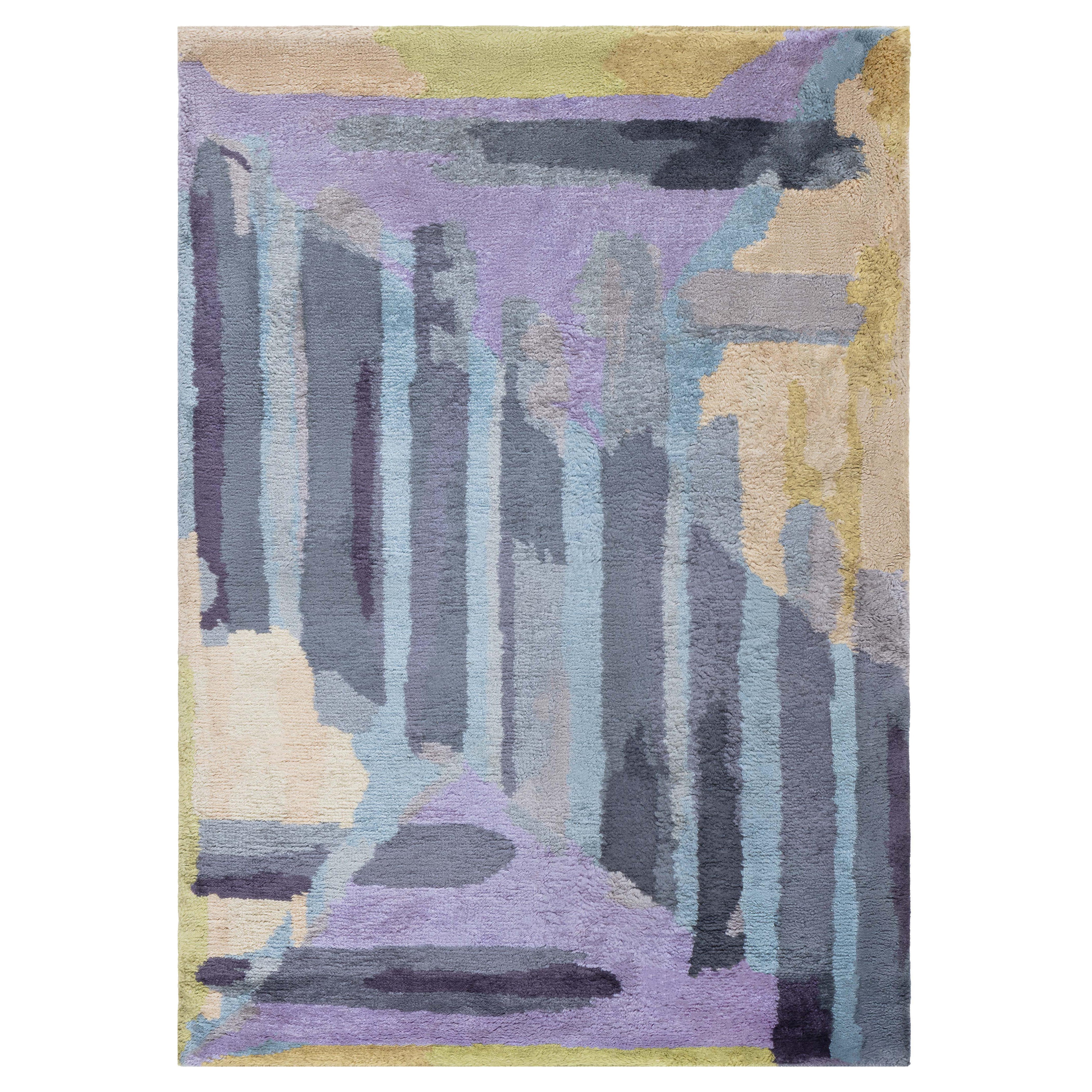 Vintage French Modernist Rug