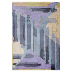 Vintage French Modernist Rug