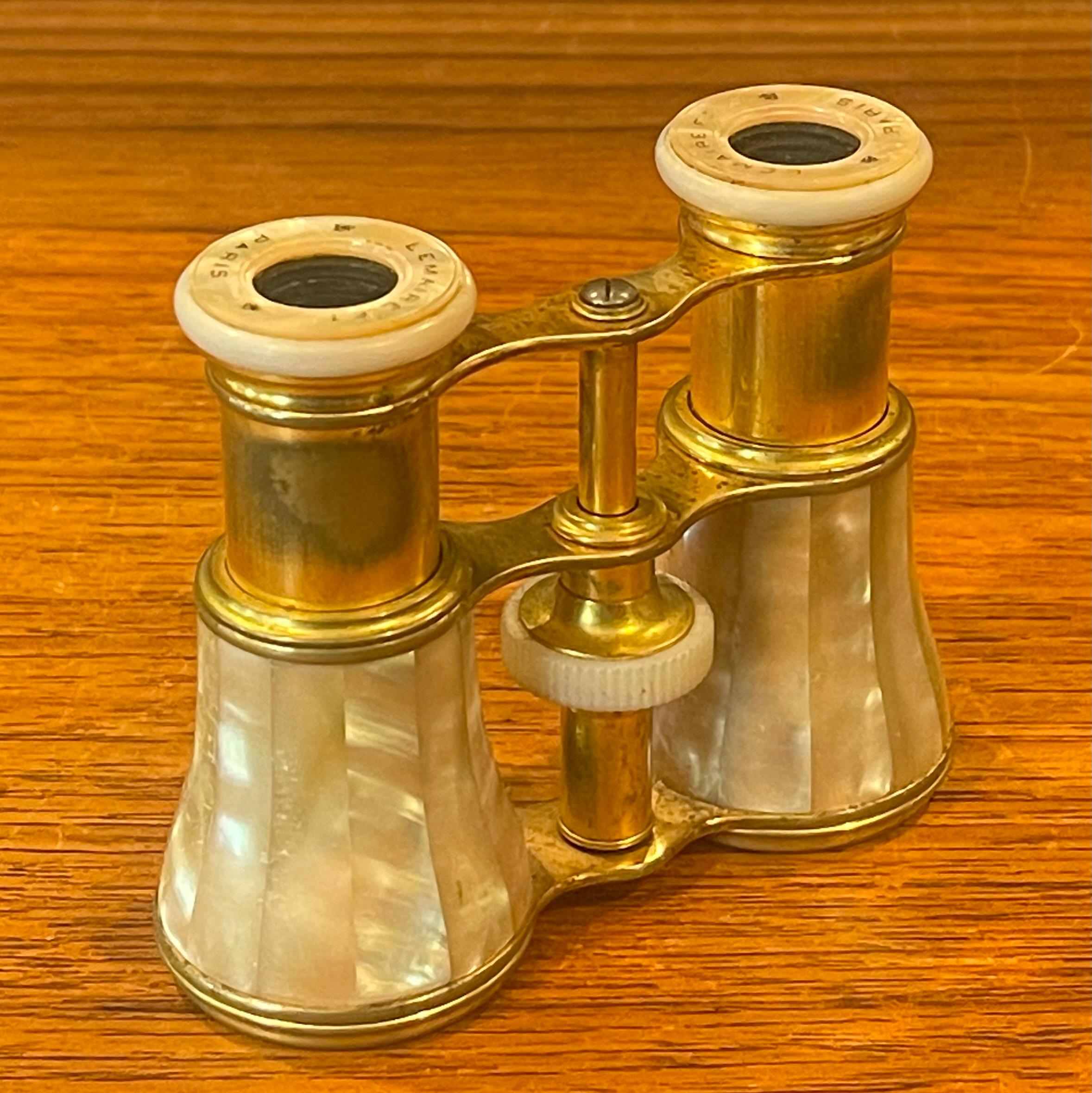 antique french opera glasses