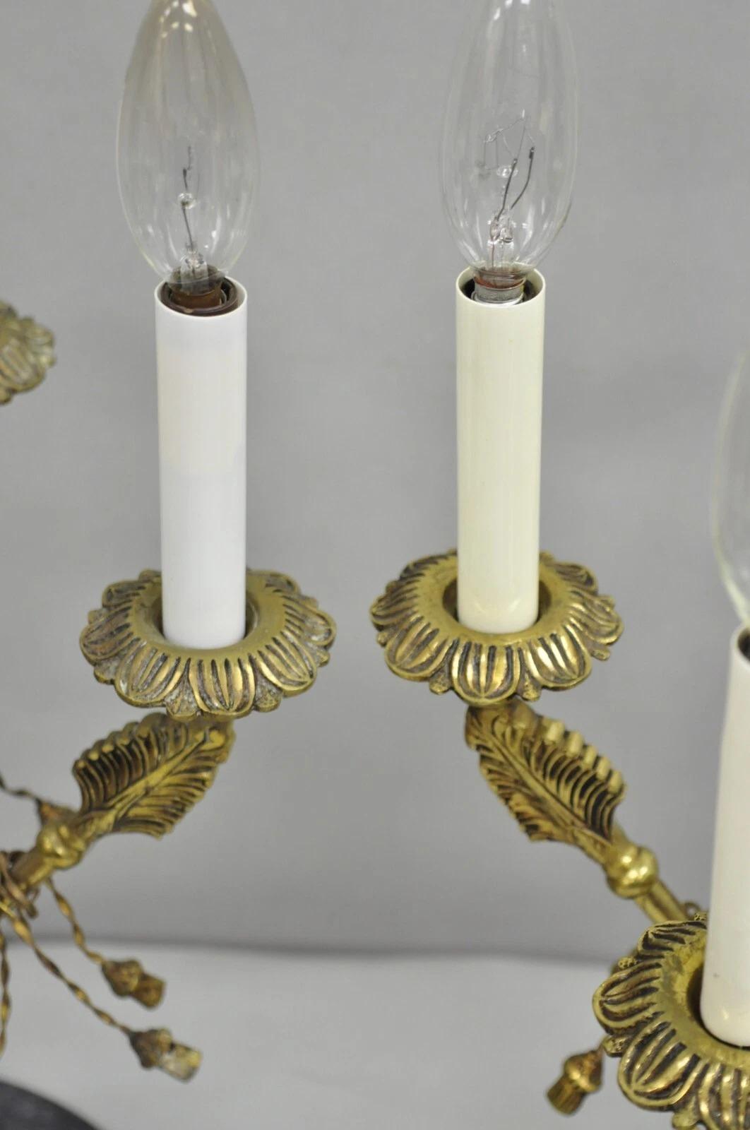 Vintage French Neoclassical Brass 