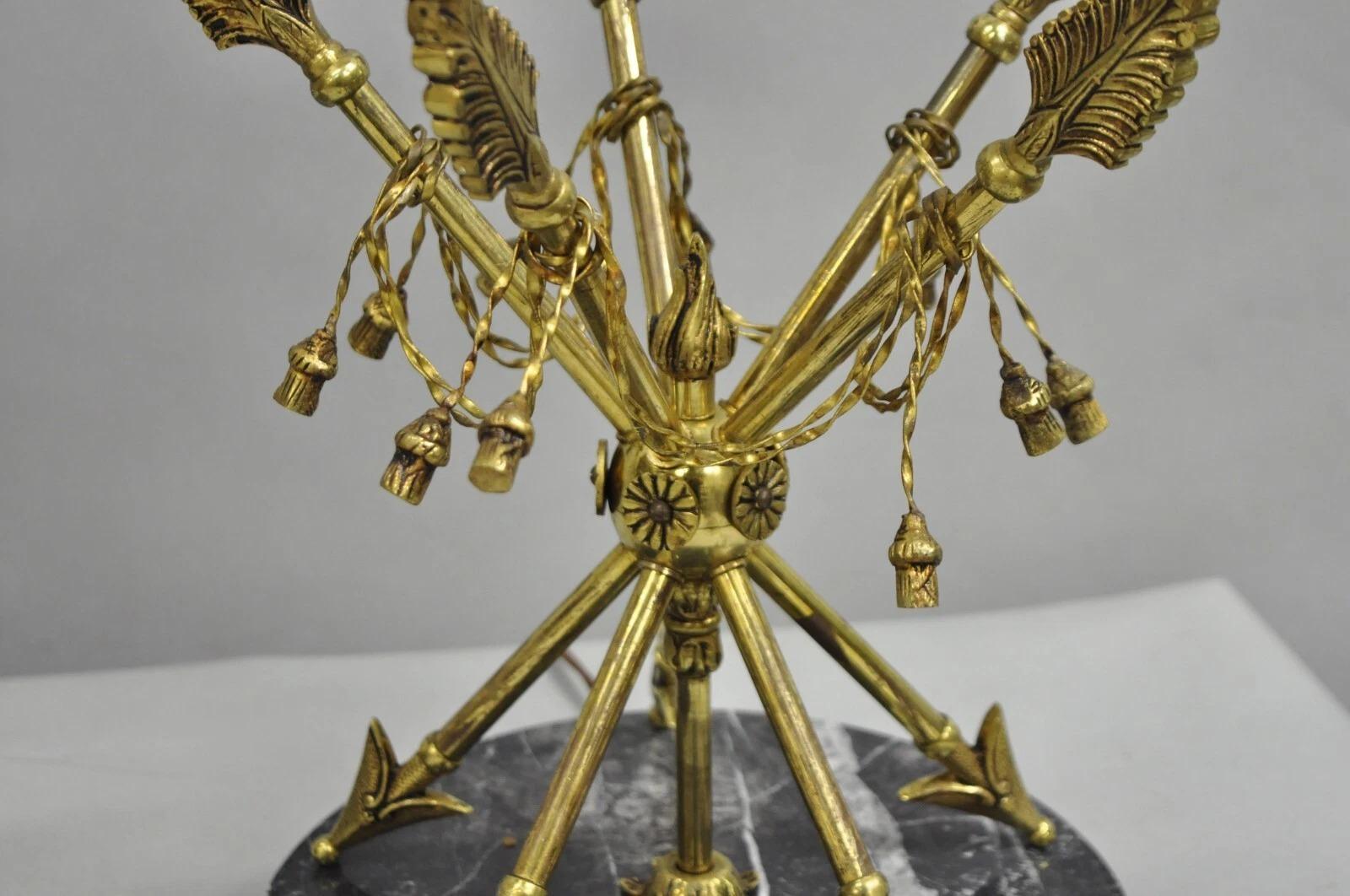 Vintage French Neoclassical Brass 