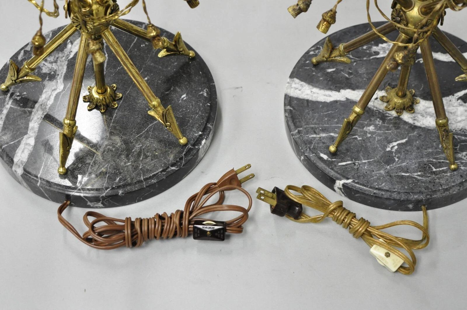 Vintage French Neoclassical Brass 