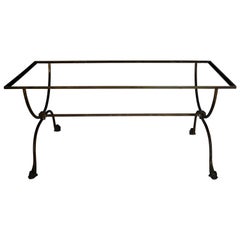 French Iron Coffee Table Base
