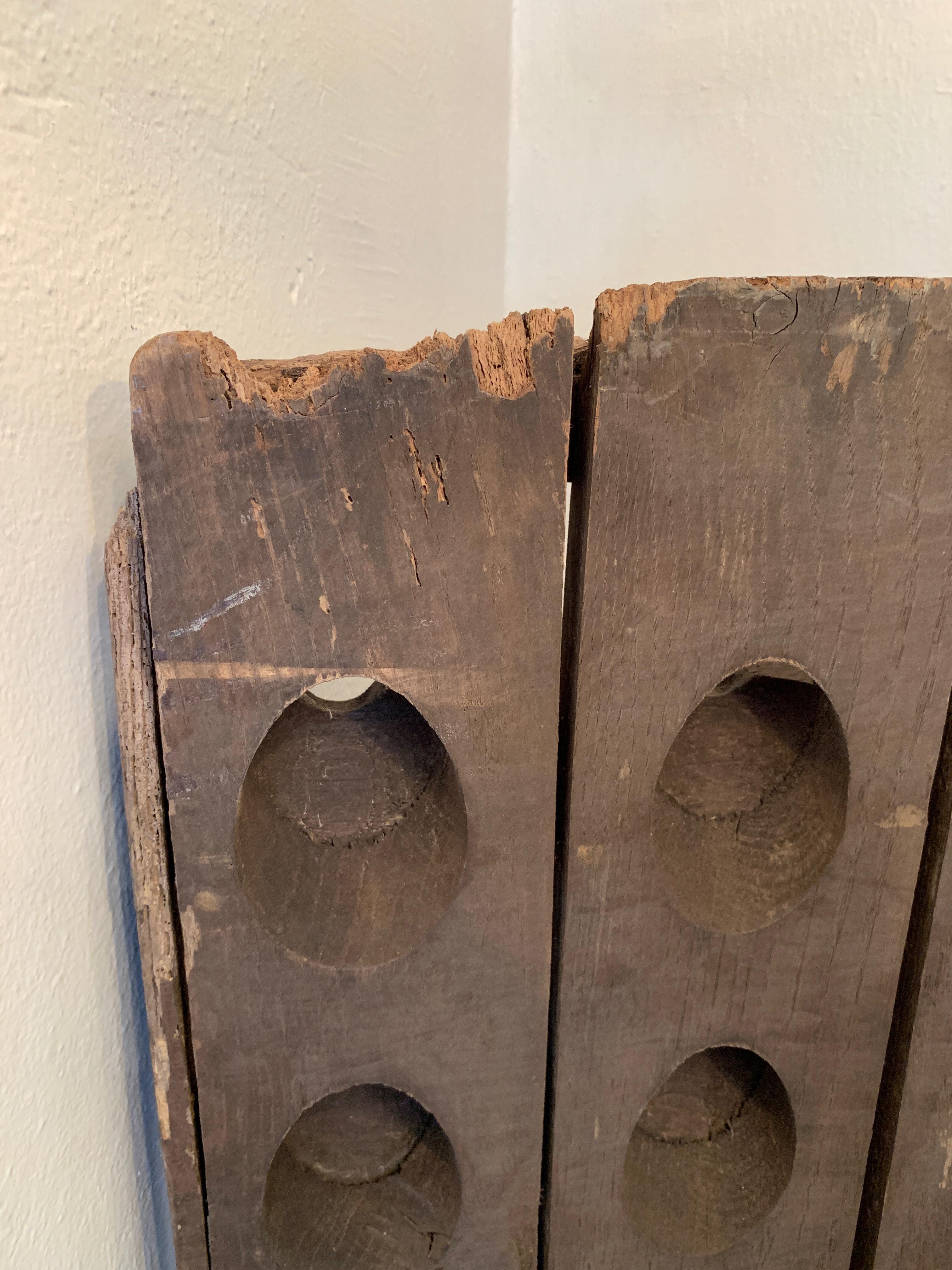 vintage wine rack