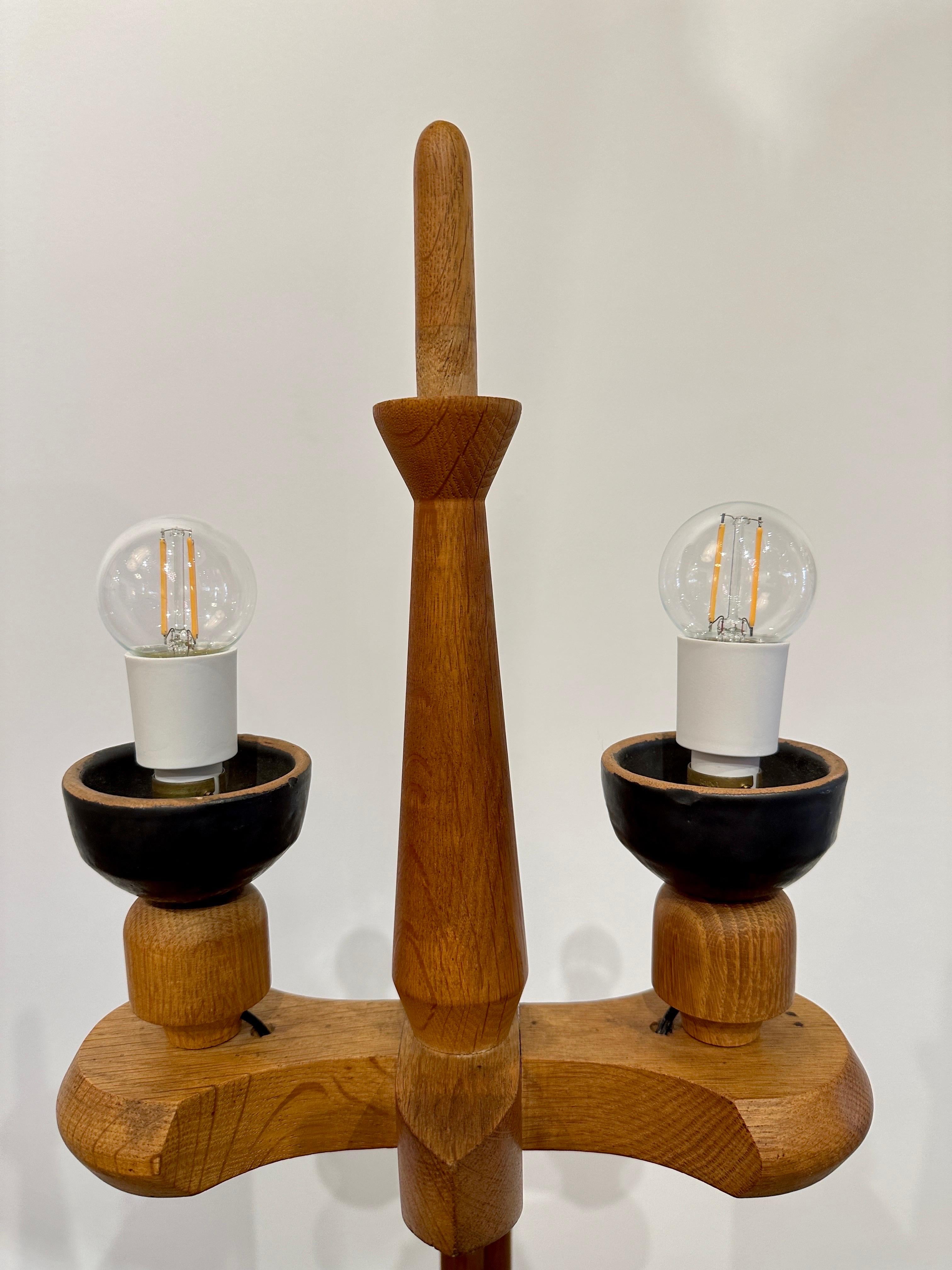 vintage ceramic floor lamp