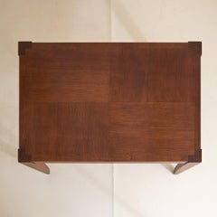 Vintage French Oak Rectangular Dining Table