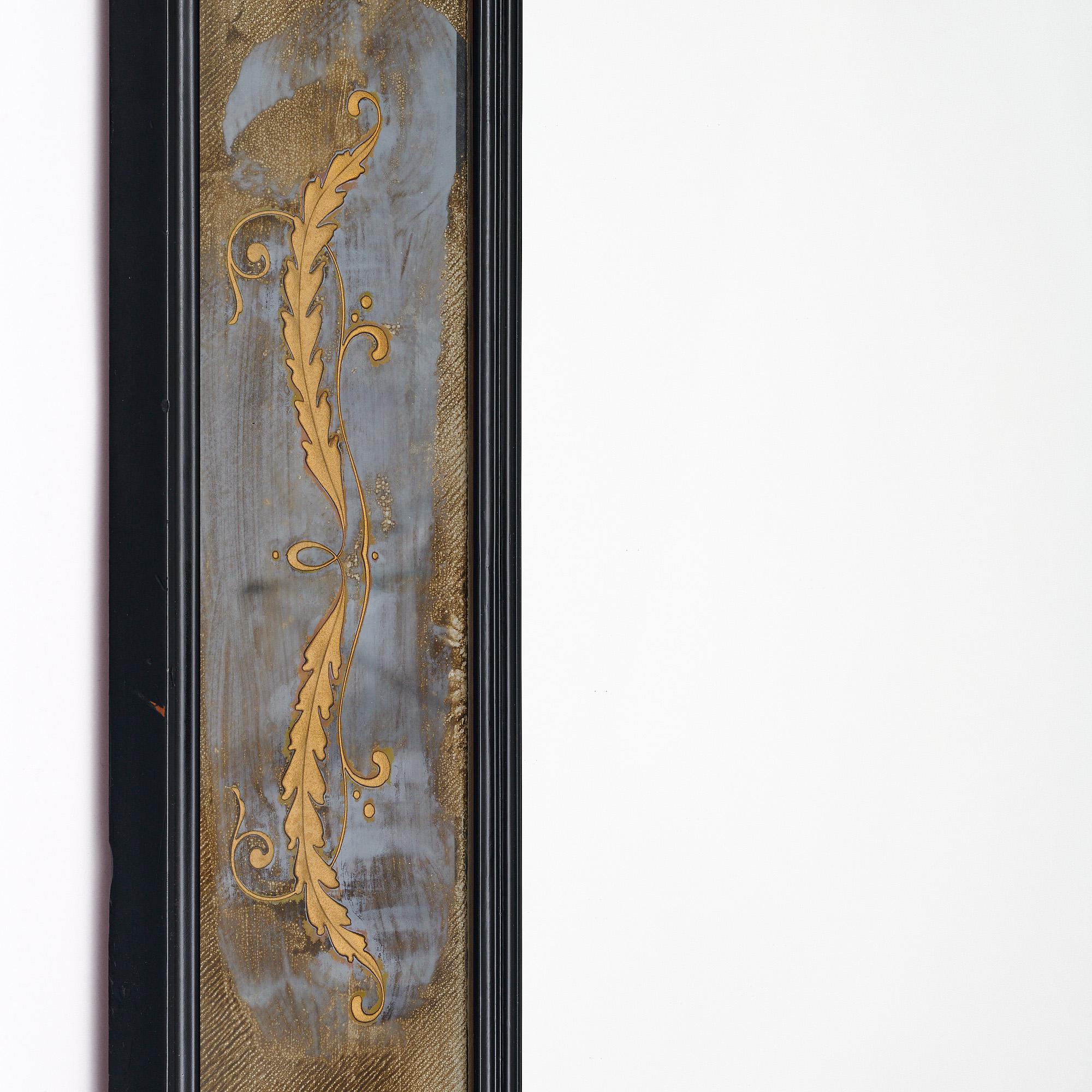 Milieu du XXe siècle Miroir octogonal français vintage en vente
