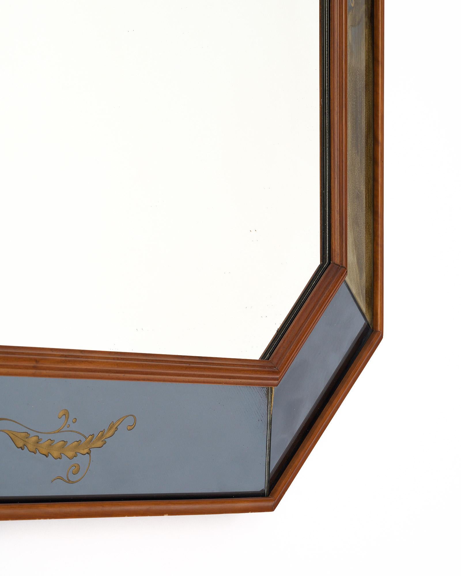 Vintage French Octagon Mirror For Sale 3