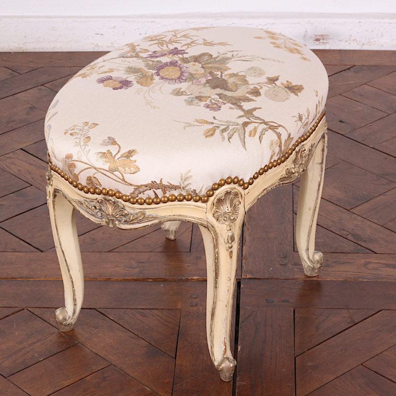 antique french stool