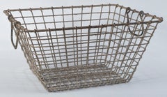 Vintage French Oyster Baskets, Set of Two, 20th Century
