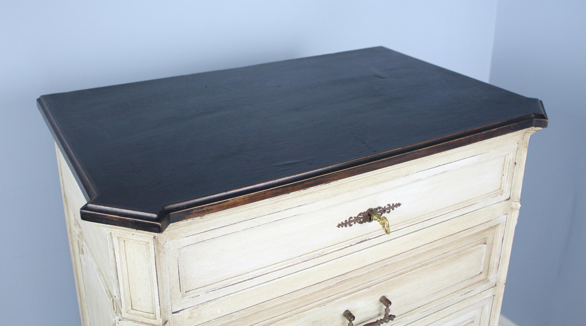 Vintage French Painted Semanier 3