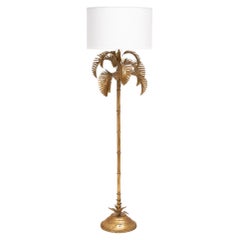 Gold Leaf Floor Lamps