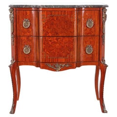 Vintage French Parquetry Commode