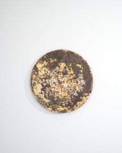 Vintage French Patinated Metal Wall Decoration