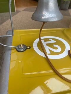 Vintage French Pedal Car, 1950s — Restored Metal Body with Rubber Tires