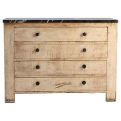 Vintage French Pine Commode