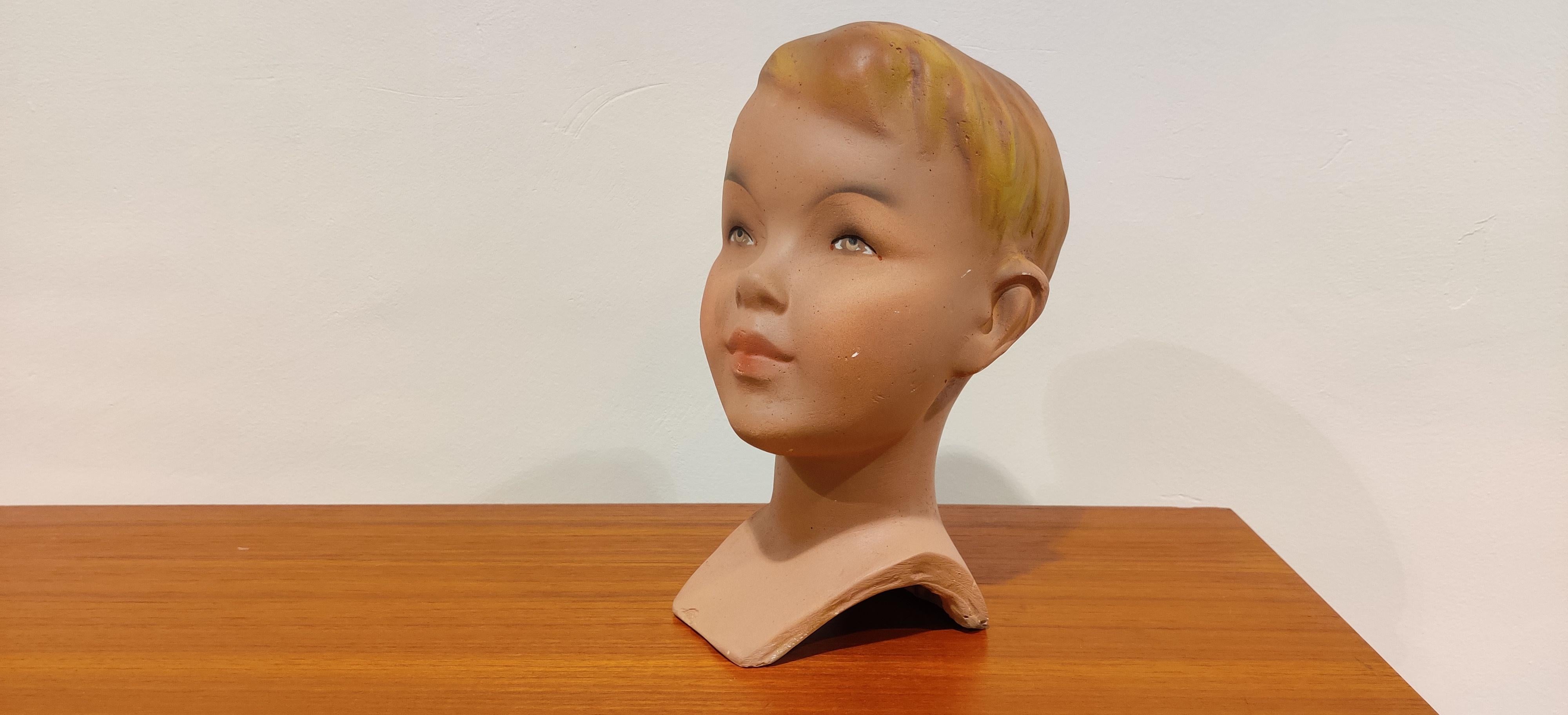 vintage child mannequin