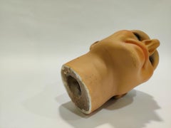 Vintage French Plaster Mannequin Head