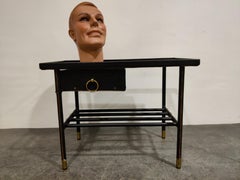 Vintage French Plaster Mannequin Head