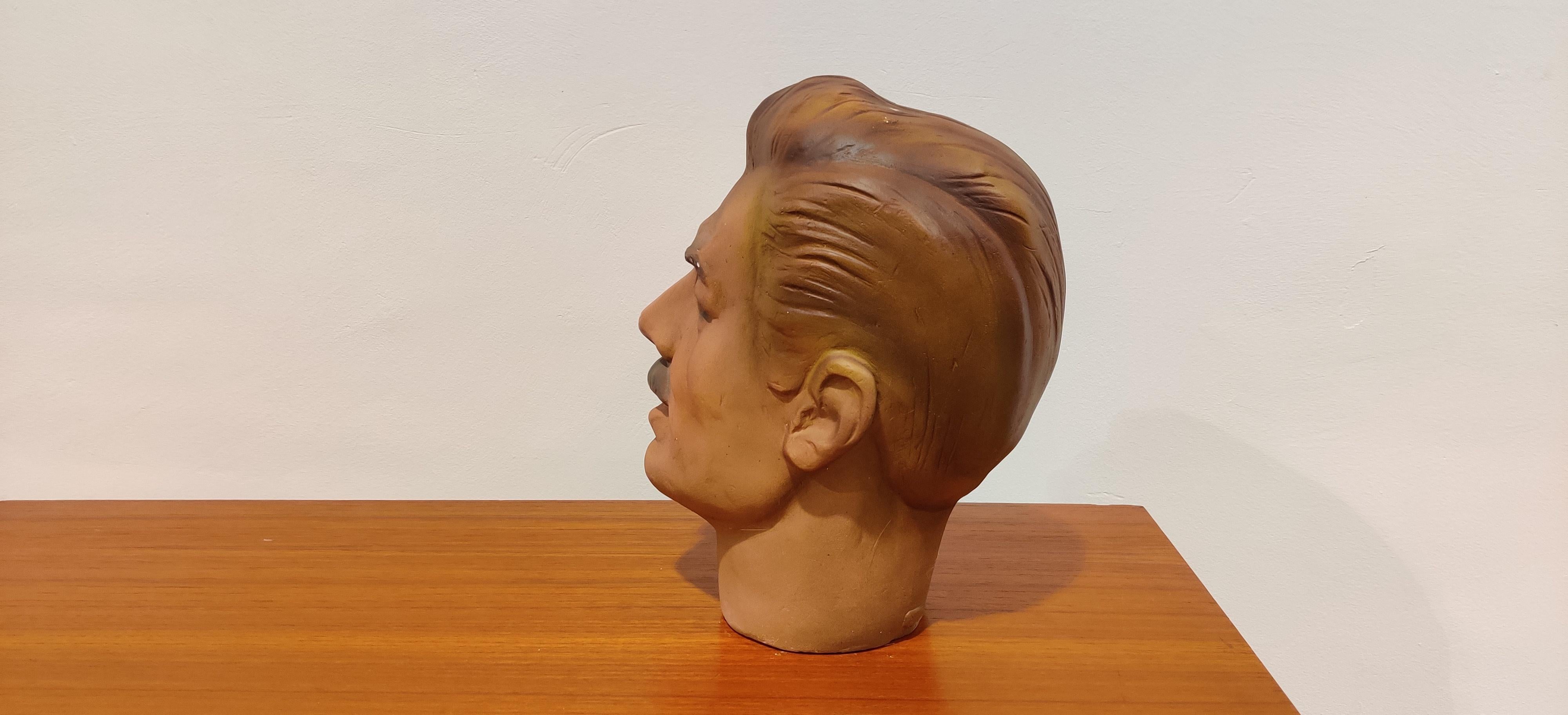 vintage male mannequin head