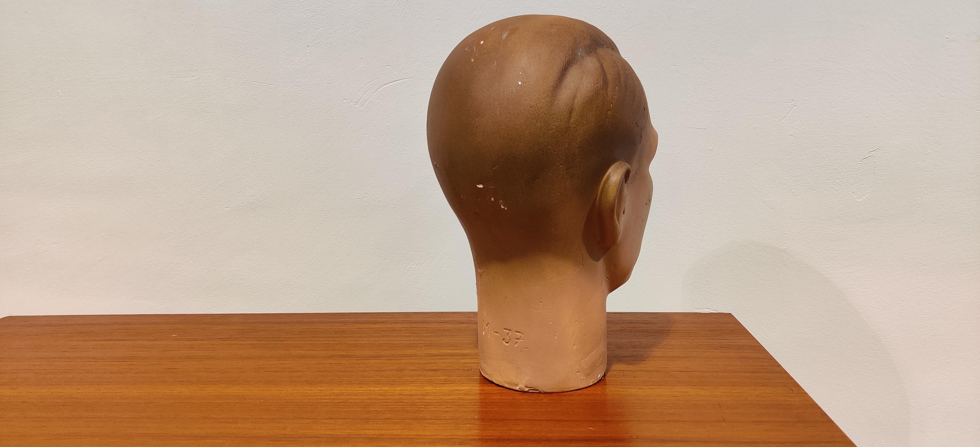 vintage mannequin head