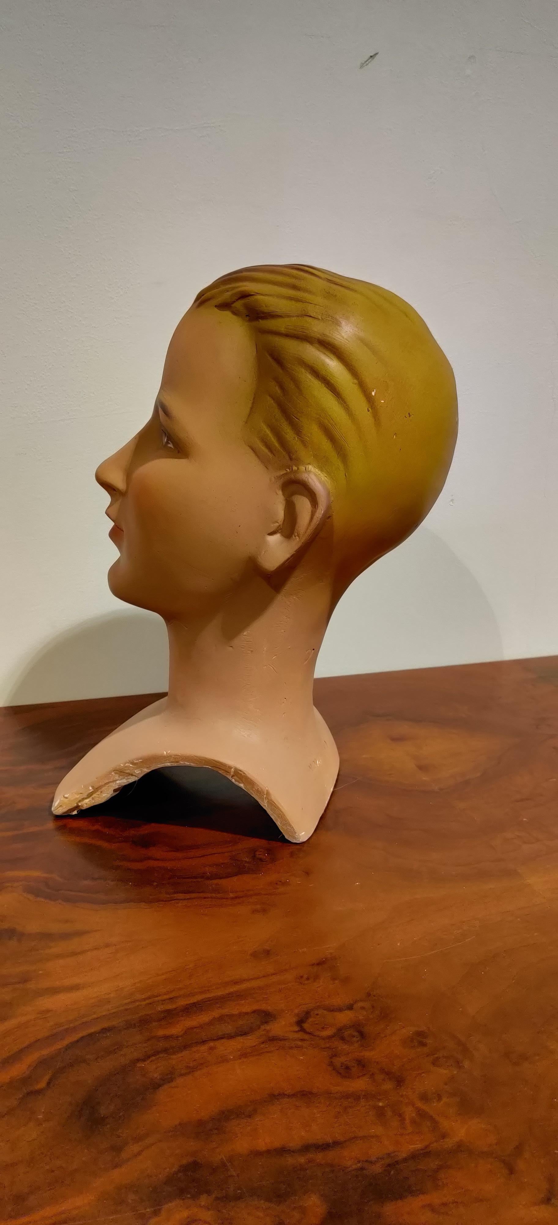 beautiful mannequin head