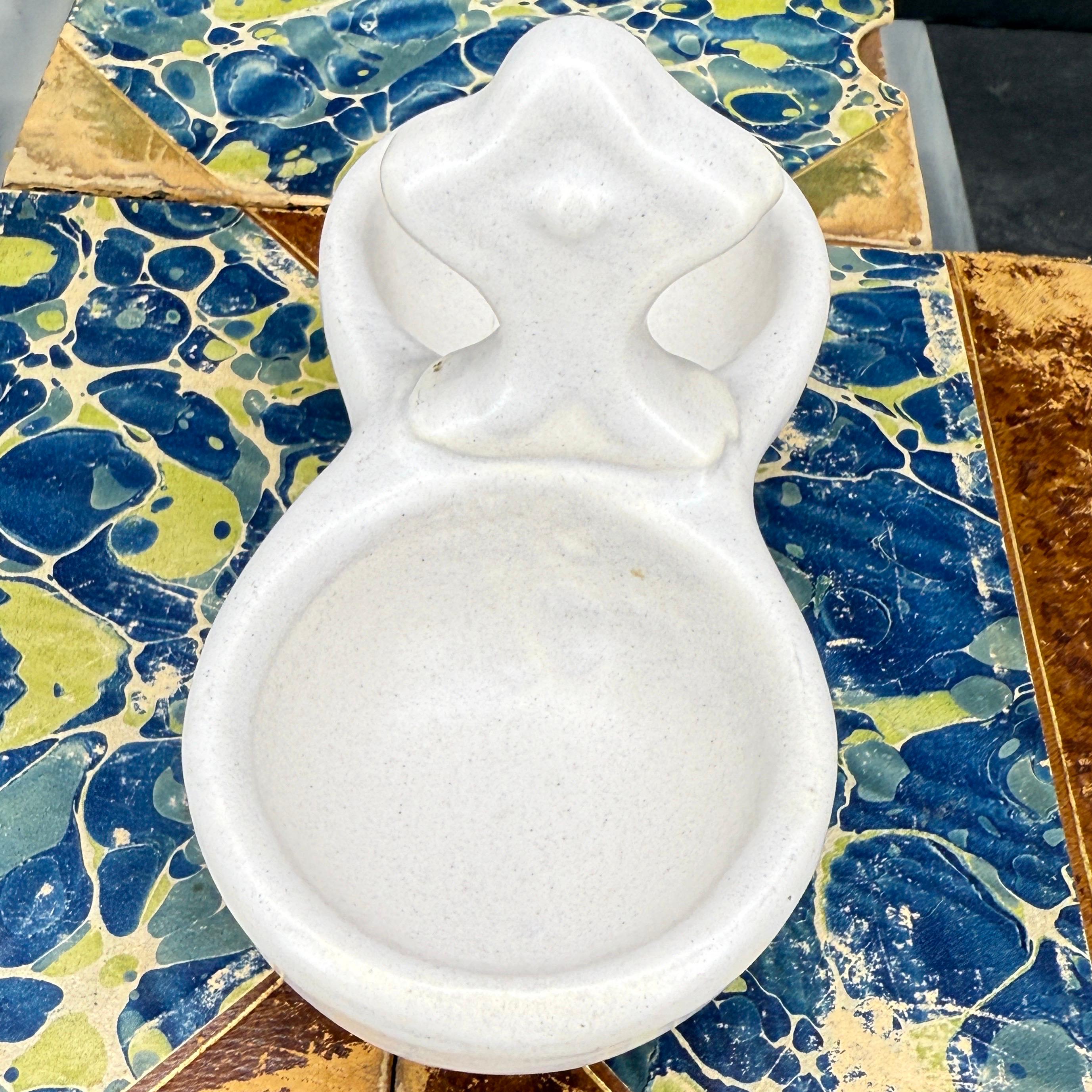 Porcellana francese d'epoca, doppio sale e pepe Sel Poivre in vendita 1