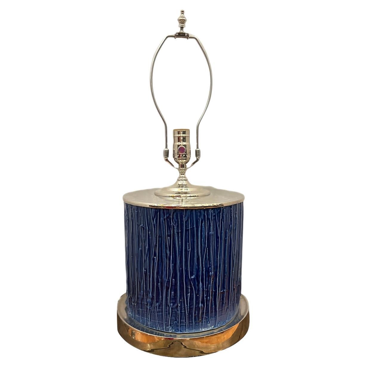 Vintage French Porcelain Lamp