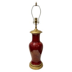 Vintage French Porcelain Lamp