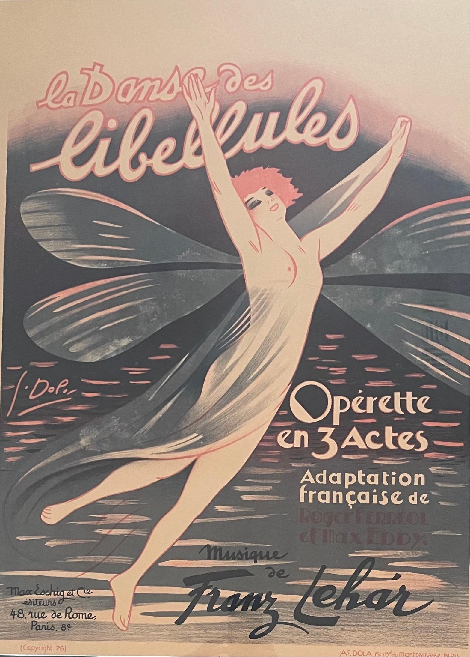 Vintage French Poster, 