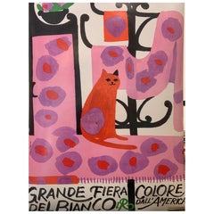 Vintage French Poster, 'Lora Lamm GRANDE FIERA' by Lora Lamm