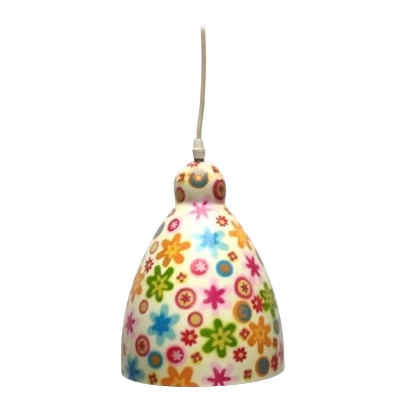 Lampe suspendue postmoderne française de Pylones, Paris, années 1990