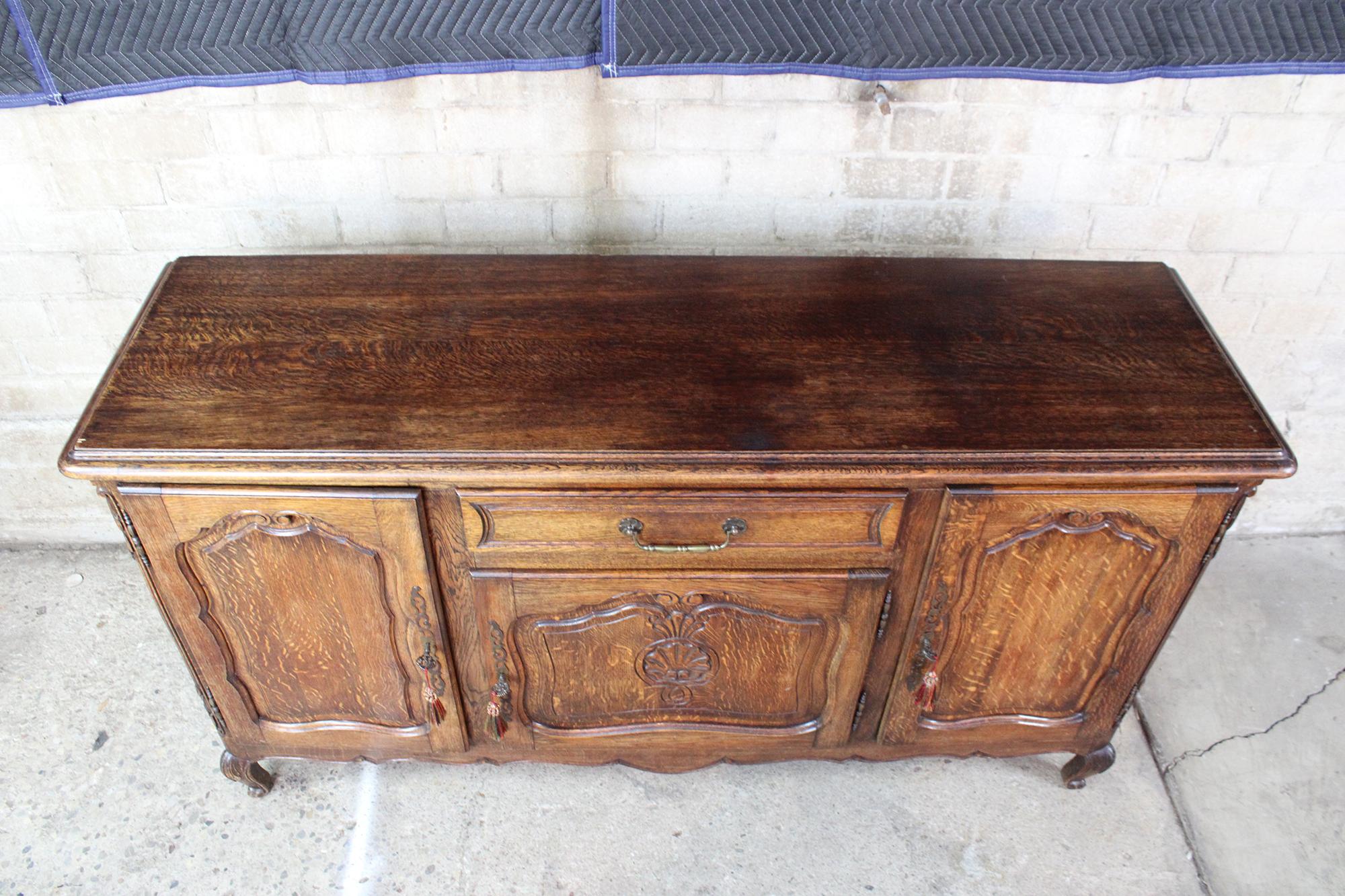 vintage french buffet sideboard