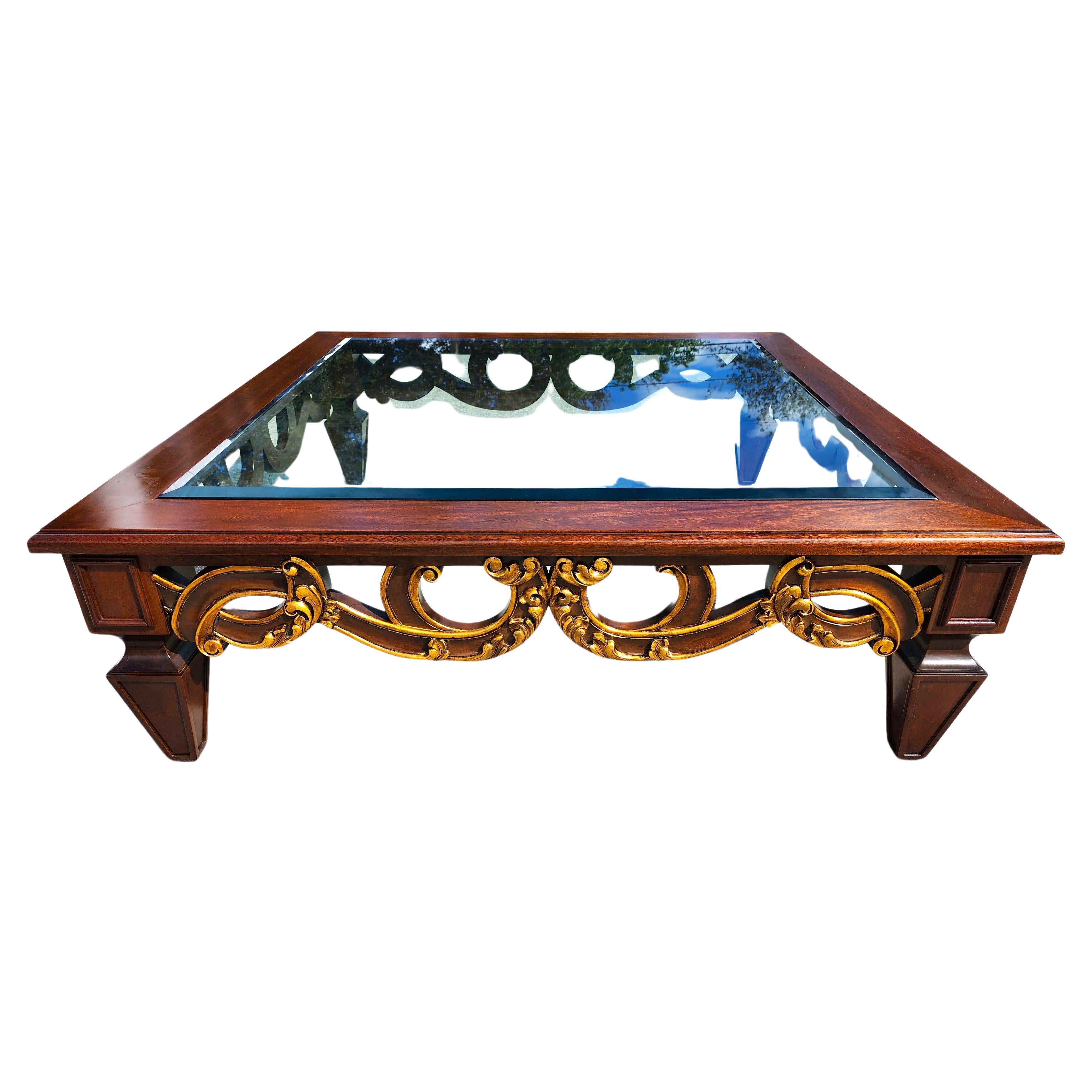 Vintage French Provincial Coffee Table Huge 5 Foot For Sale