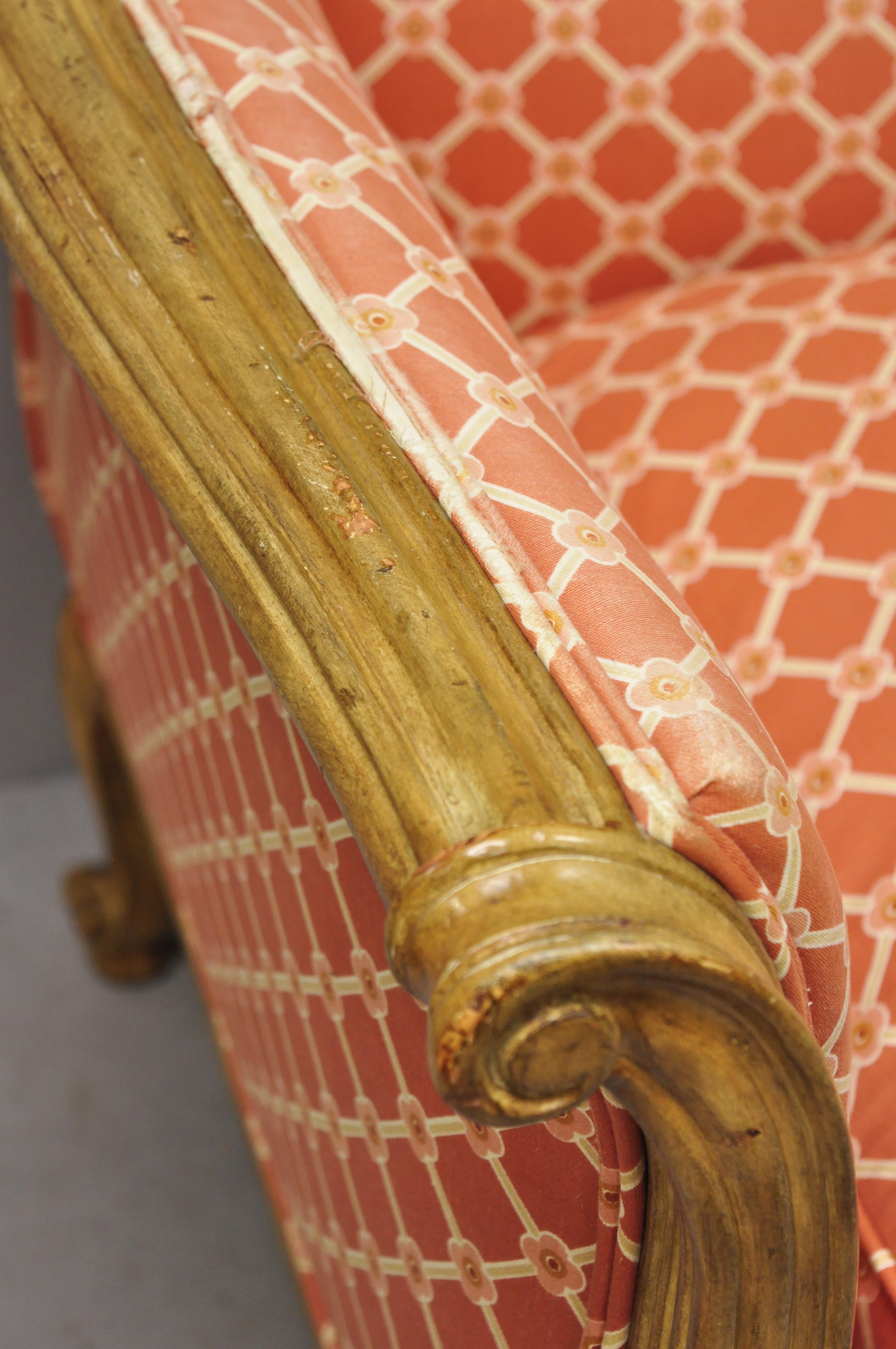 Vintage French Provincial Country Louis XV Bloomingdales Trianon Loveseat Settee In Good Condition In Philadelphia, PA