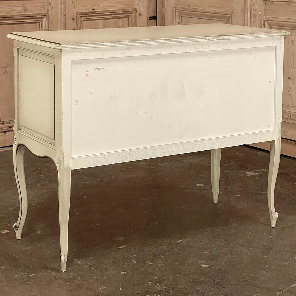 Vintage French Provincial Painted Commode For Sale 13
