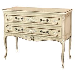 Vintage French Provincial Painted Commode