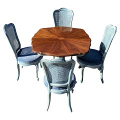 Vintage French Provincial Thomasville Dining Room Set, c. 1960s, Seats 6-8