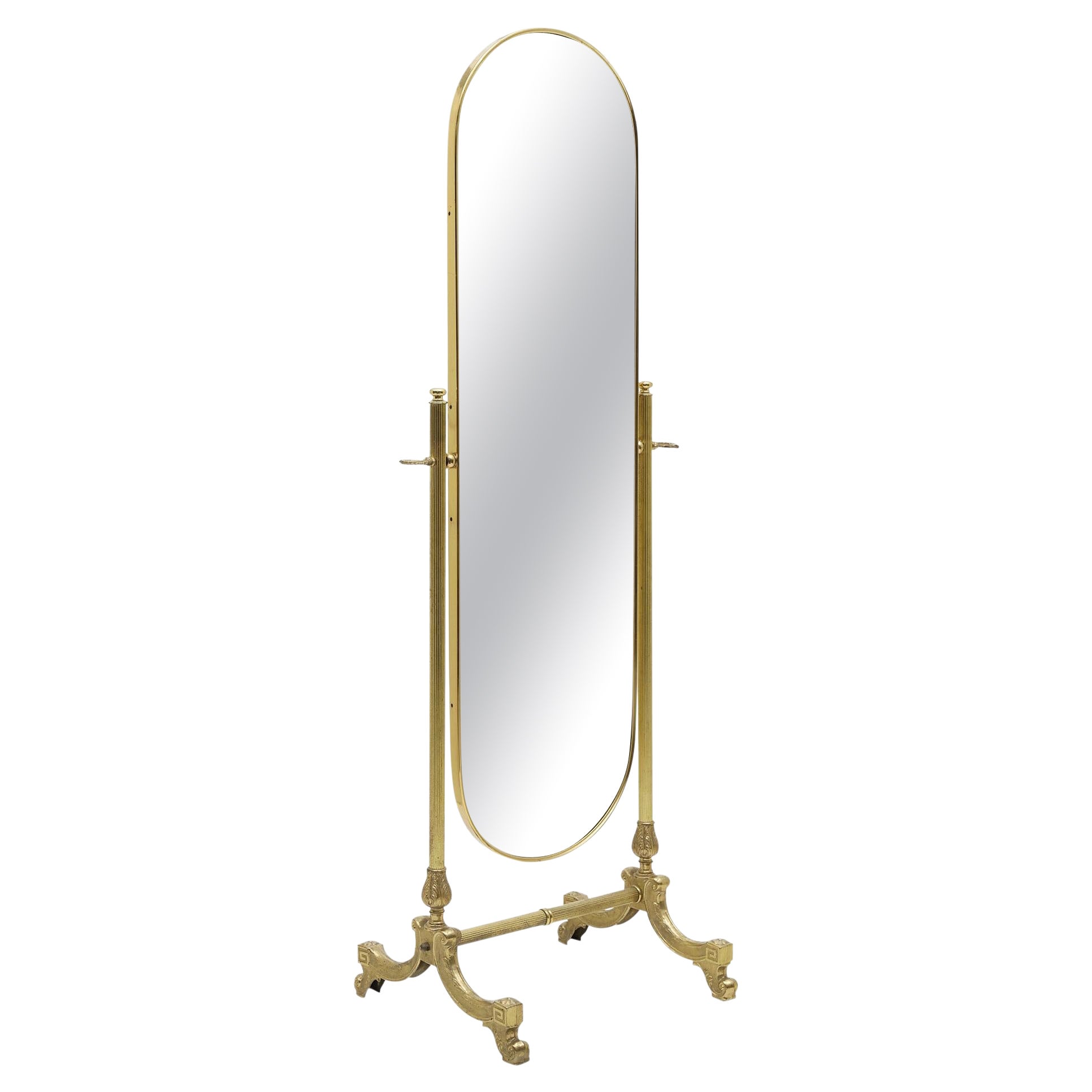 Miroir psych�é français vintage