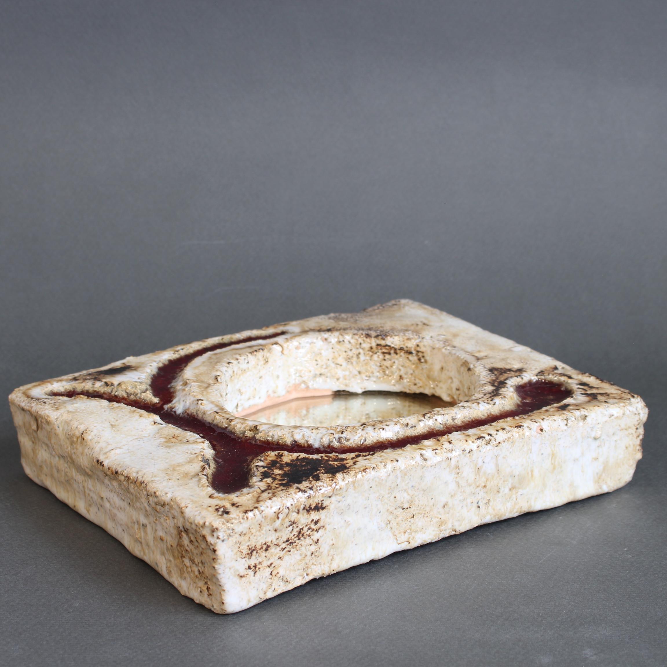 Miroir mural rectangulaire français vintage (a Gallery) Palissy en vente 10