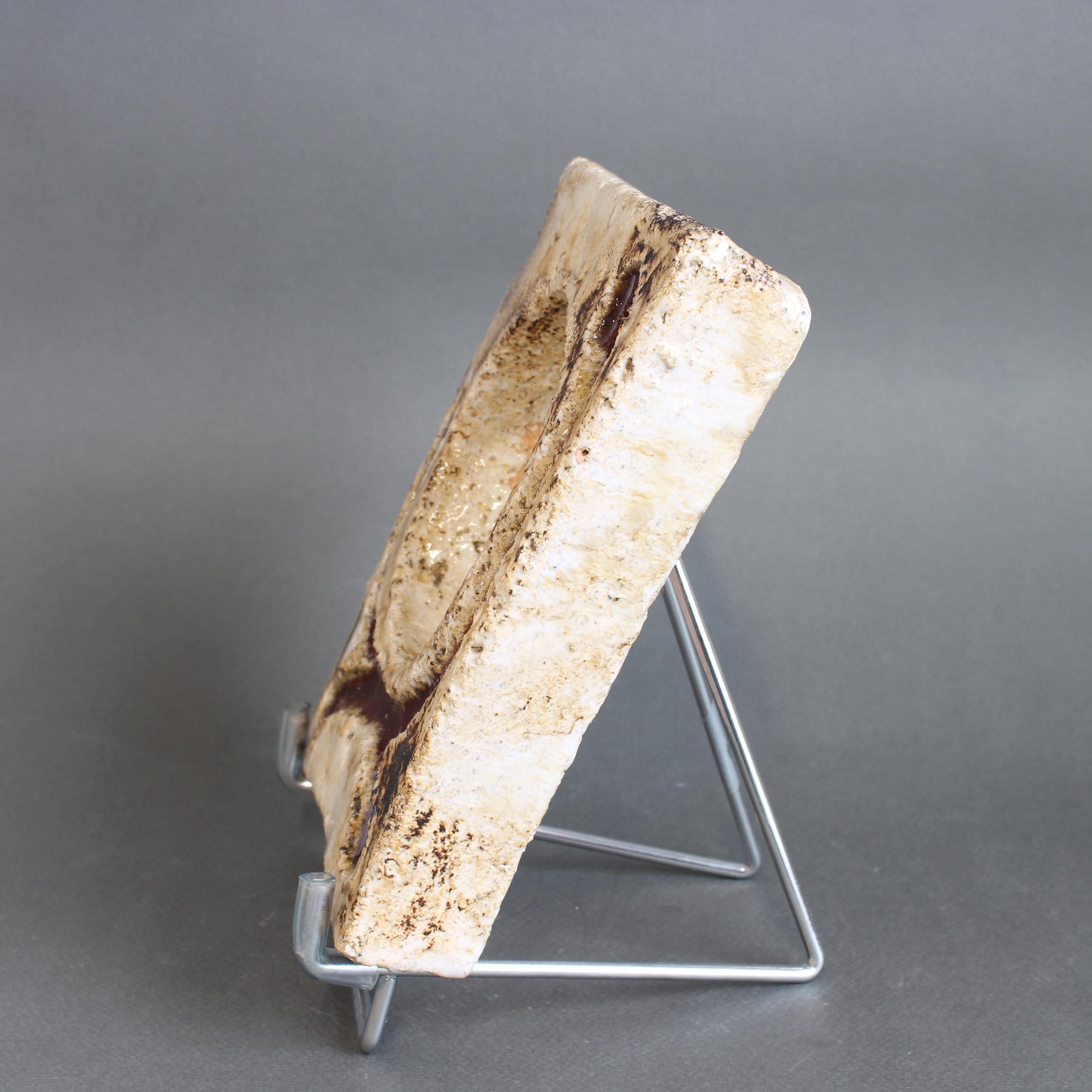 Miroir mural rectangulaire français vintage (a Gallery) Palissy en vente 1